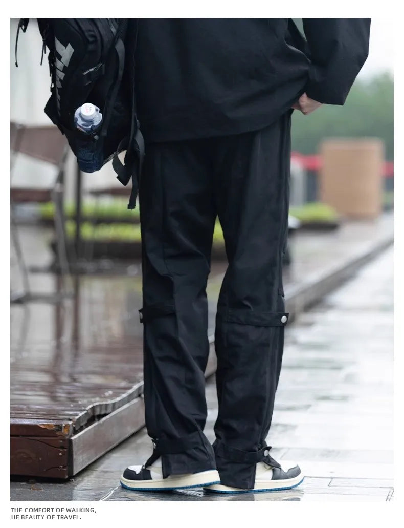 Windproof and waterproof assault pants men's spring and autumn functional umbrella soldier workwear pants slimming outdoor hikin