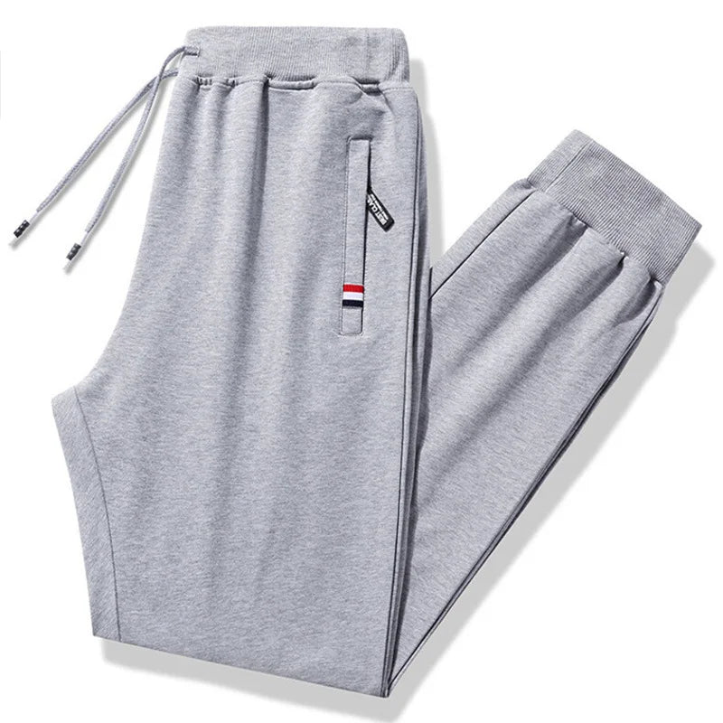 Autumn Pants Loose Gyms Jogger Track Pants Mens 6XL  8XL Men Fitness Sportswear Tracksuit Elastic Waist Sweatpants Cotton Trouse