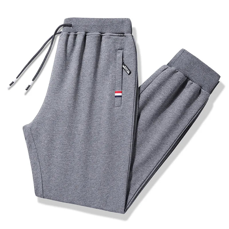 Autumn Pants Loose Gyms Jogger Track Pants Mens 6XL  8XL Men Fitness Sportswear Tracksuit Elastic Waist Sweatpants Cotton Trouse