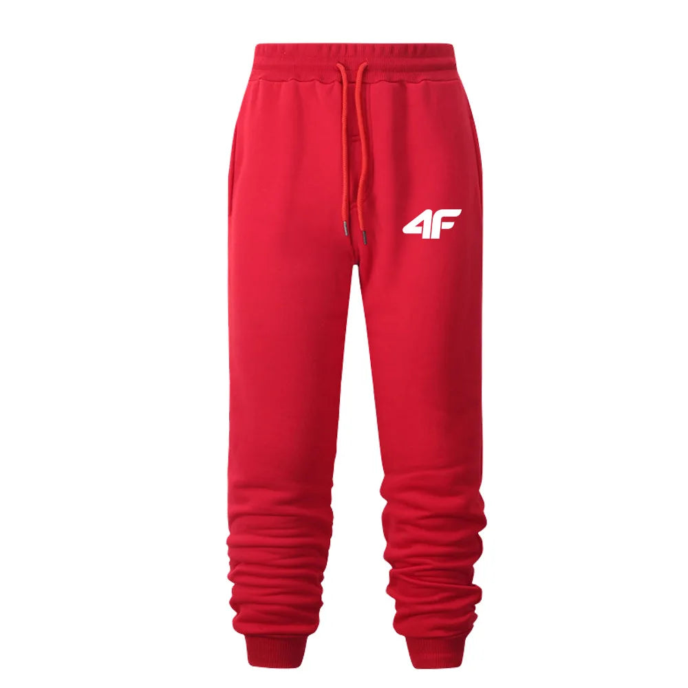 Sports Fitness Jogging Pants Comfortable Printed Sweatpants for Men and Women, Soft Long Pants, Casual Jogger Trousers,