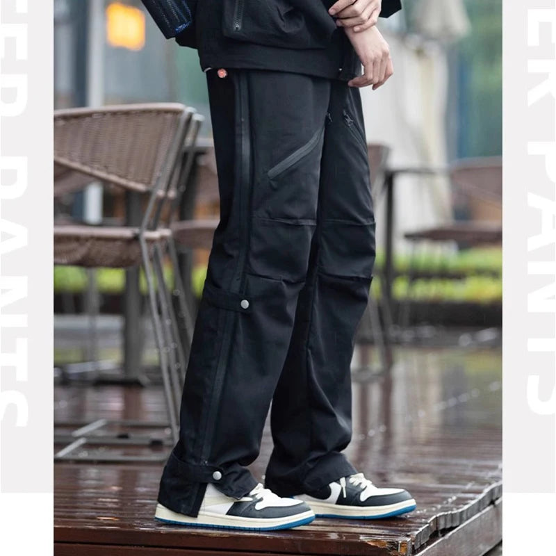 Windproof and waterproof assault pants men's spring and autumn functional umbrella soldier workwear pants slimming outdoor hikin