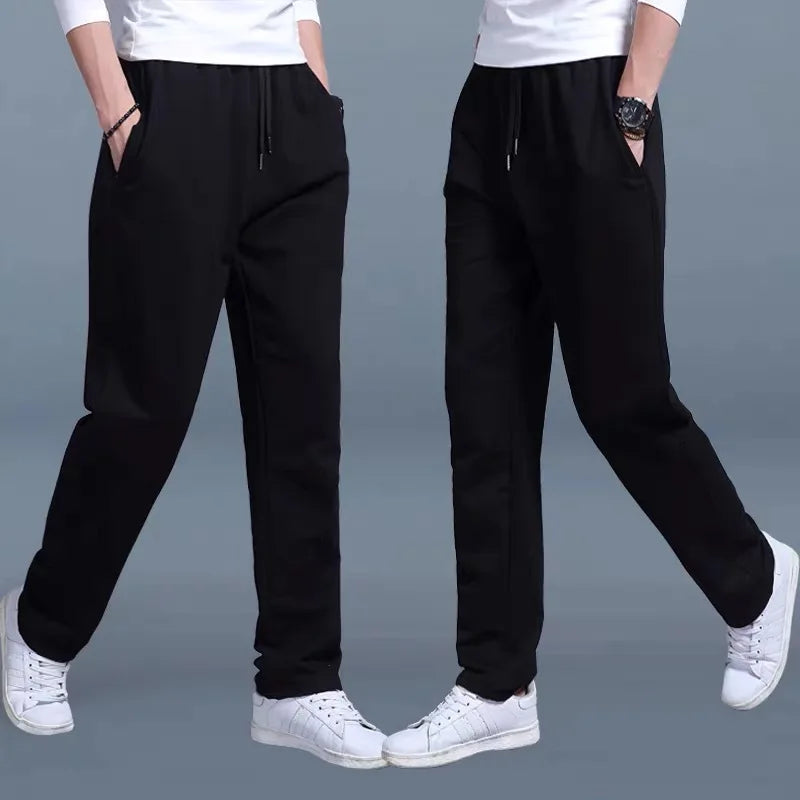 2023 New Men Casual Fashion Sports Pants Gym Sport Trousers for Men Jogger SweatpantsRunning Workout Jogging Long Pants ﻿