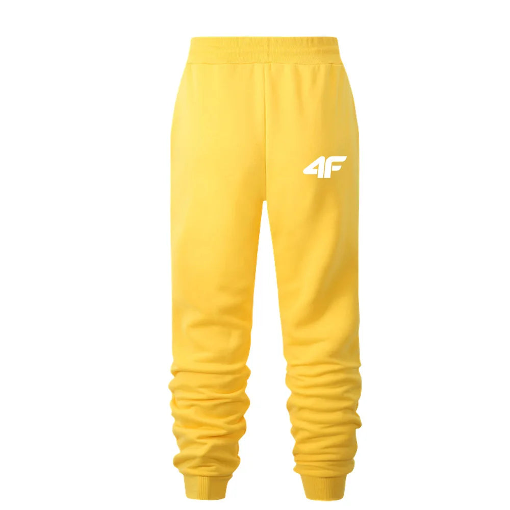 Sports Fitness Jogging Pants Comfortable Printed Sweatpants for Men and Women, Soft Long Pants, Casual Jogger Trousers,