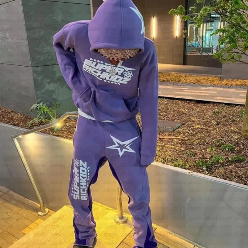 2025 Autumn/Winter New Y2K Clothes Men's clothing and Women's  Pants Fitness Pants Fashion Trend High Street Pants Casual Pants