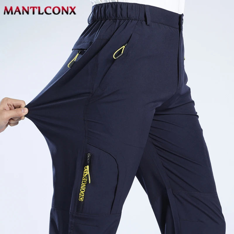 XL-5XL Lightweight Thin Summer Pants for Men Sweatpants Stretch Quick Dry Trousers Men Hiking Camping Men's Pants Joggers Summer