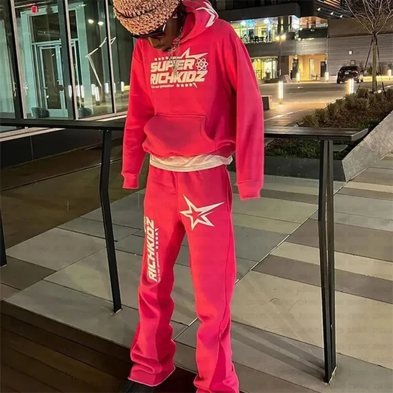 2025 Autumn/Winter New Y2K Clothes Men's clothing and Women's  Pants Fitness Pants Fashion Trend High Street Pants Casual Pants