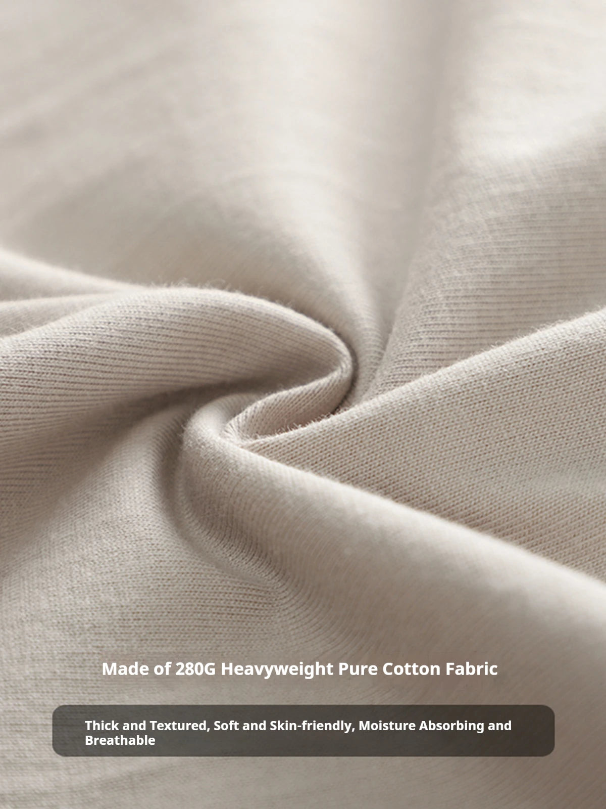 Dukeen 270G Heavyweight Half-Turtleneck Long-Sleeve T Shirts for Men Autumn 100% Cotton Solid Color Undershirt Men's Clothing