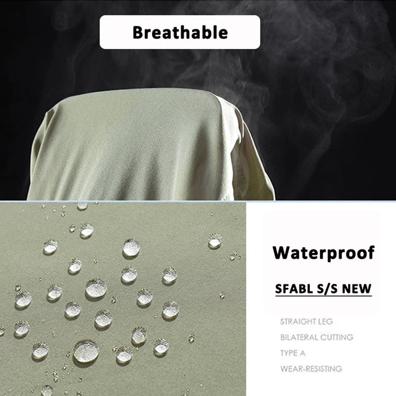 XL-5XL Lightweight Thin Summer Pants for Men Sweatpants Stretch Quick Dry Trousers Men Hiking Camping Men's Pants Joggers Summer