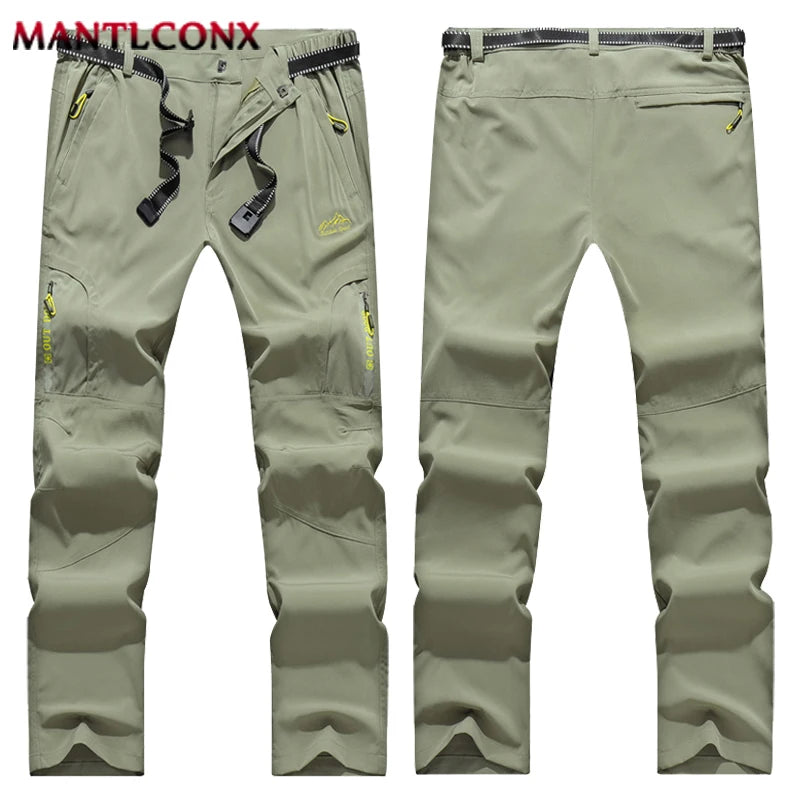 XL-5XL Lightweight Thin Summer Pants for Men Sweatpants Stretch Quick Dry Trousers Men Hiking Camping Men's Pants Joggers Summer